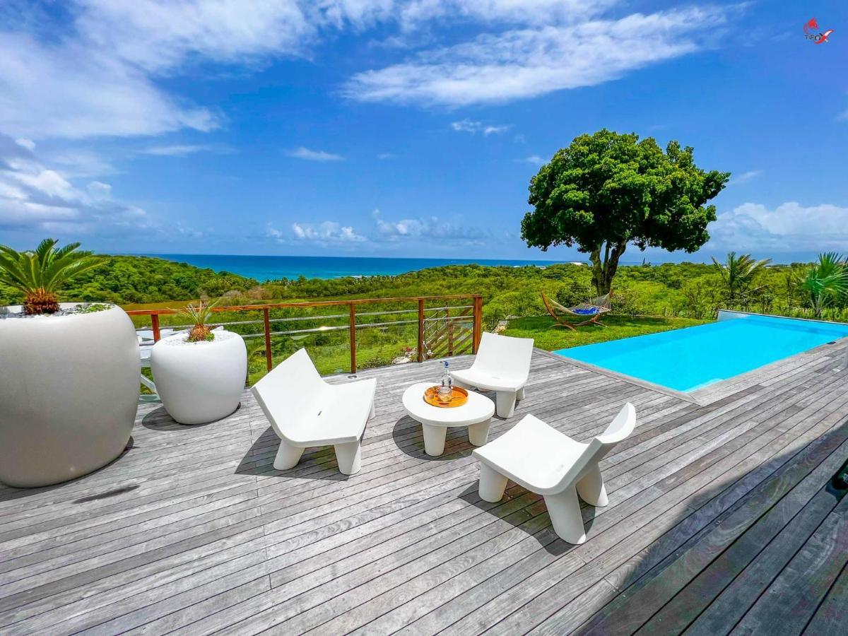 The View - Magnifique Villa Face A La Mer Sainte-Anne  Exterior foto