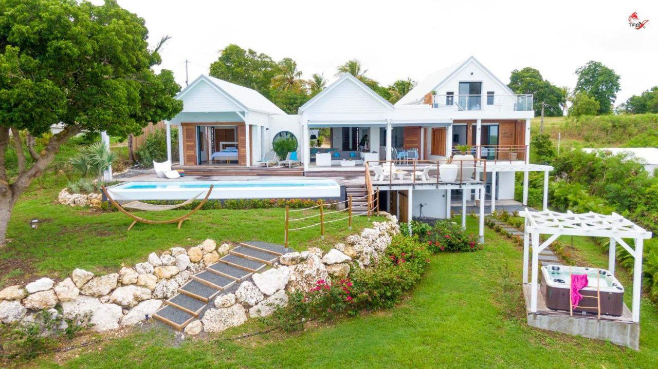 The View - Magnifique Villa Face A La Mer Sainte-Anne  Exterior foto