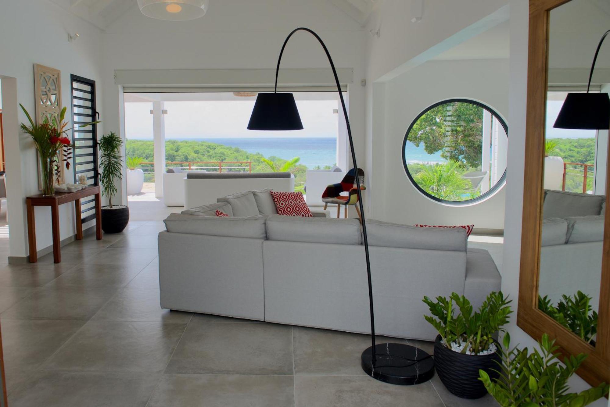 The View - Magnifique Villa Face A La Mer Sainte-Anne  Exterior foto