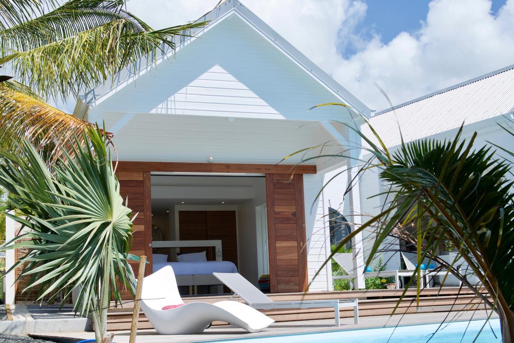 The View - Magnifique Villa Face A La Mer Sainte-Anne  Exterior foto